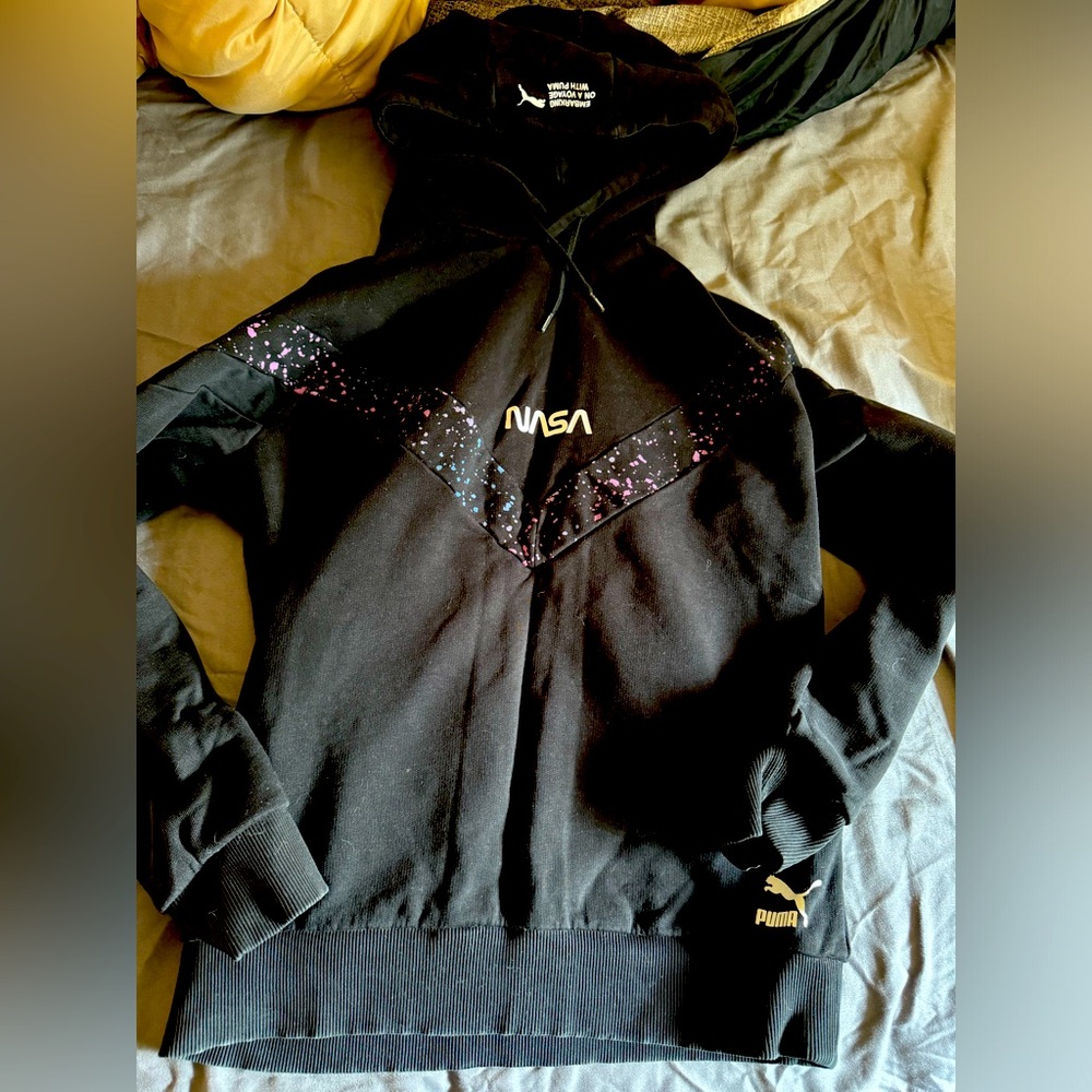 Puma NASA hoodie. Small men’s/medium women’s